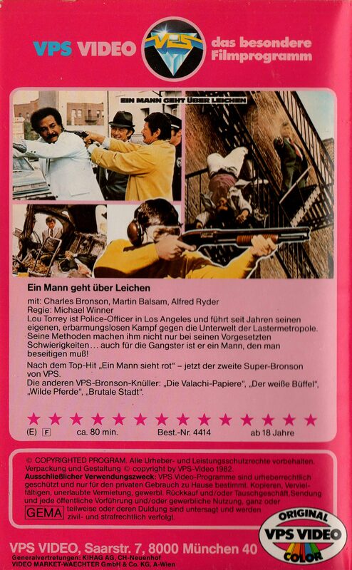 Ein Mann Geht über Leichen Ein Mann Geht über Leichen