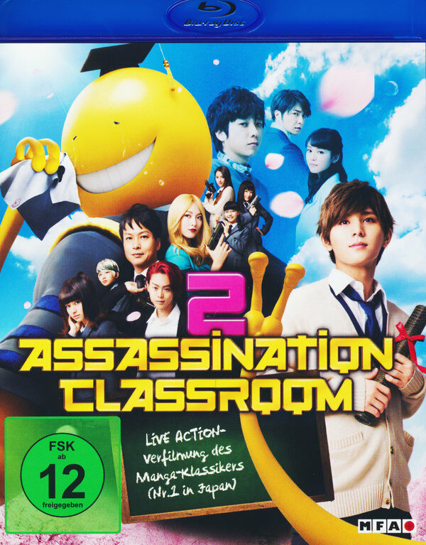 Assassination Classroom Part 2 Film | XJUGGLER Blu-ray Shop